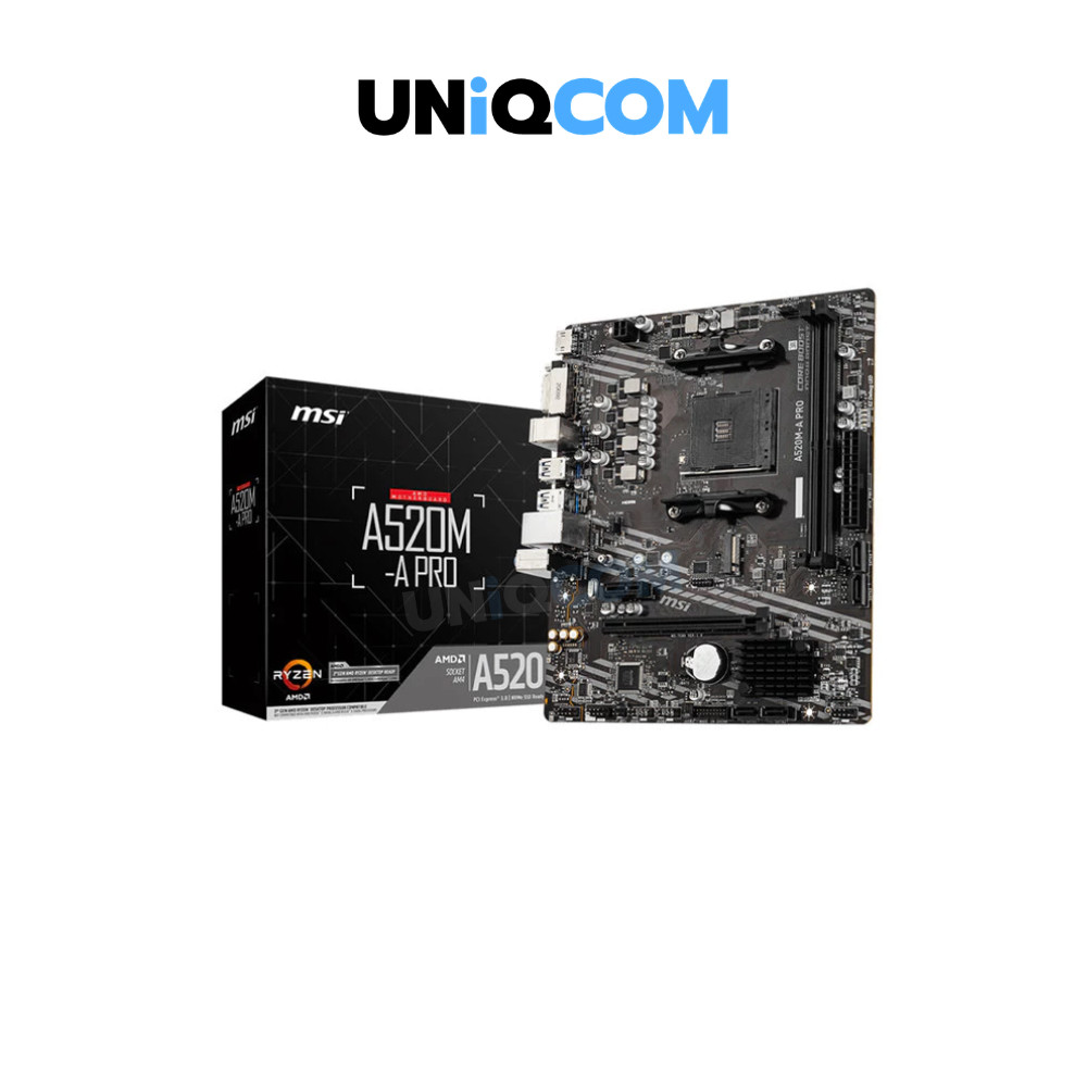 MSI MAINBOARD (AM4) A520M-A PRO DDR4