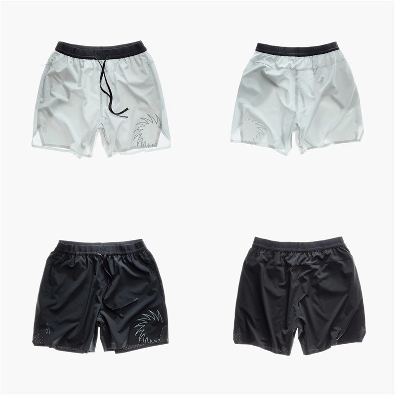 UVU 26SS การพิมพ์ฟันเลื่อยฟิตเนสการฝึกอบรมวิ่ง Ultra-Thin Breathable Elastic Quick-Drying พร้อมซับกา