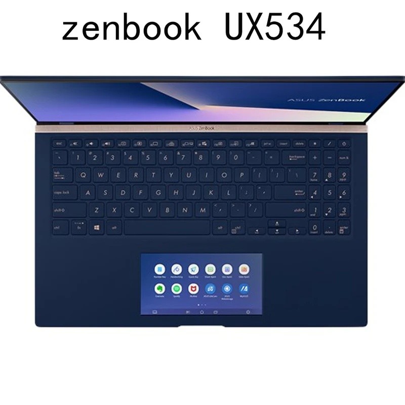 แป้นพิมพ์สําหรับ ASUS zenbook 15 UX534ftc UX534FT F FA UX534 UX 534 UX533 15.6 นิ้วซิลิโคนใสยืดหยุ่น