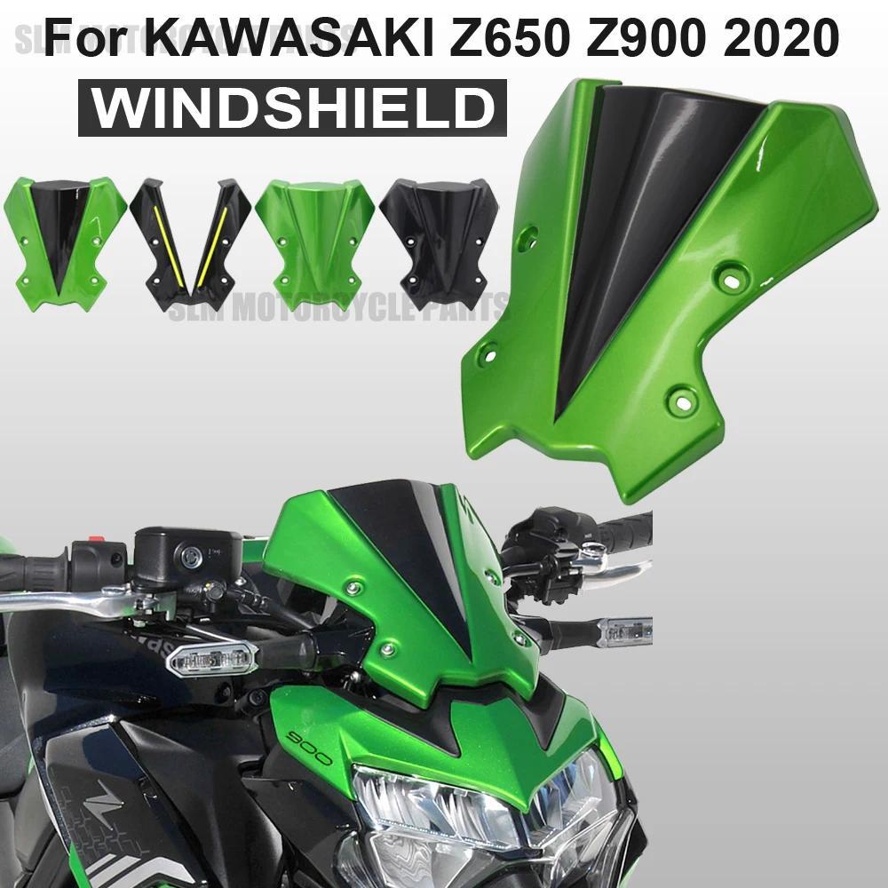 fใหม่สำหรับ KAWASAKI Z 900 Z 650 Z900 Z650 2020 2021 2022 2023 2024 ชิวหน้ารถมอเตอร์ไซค์ บังลม กันลม