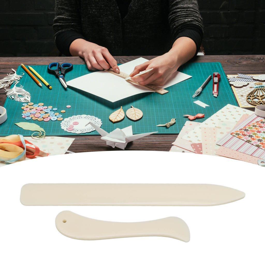 Lhome Leather Craft DIY SewingScrapbooking Bone Spatula Creas Maker