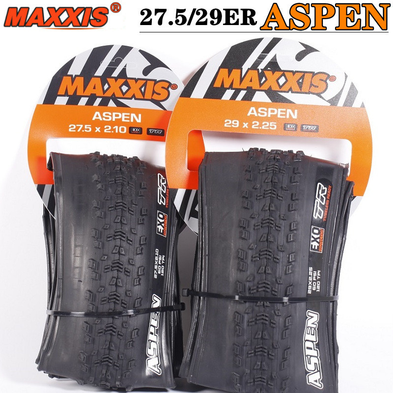MAXXIS MAXXIS 27.5/29X2.1/2.25 จักรยานเสือภูเขา ASPEN Racing พับ Off-Road Forest แผนที่ยาง