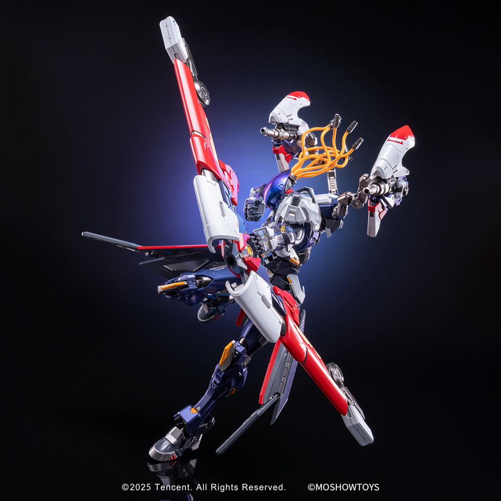 พร้อมสต็อก MOSHOW MOSHOW ยอดเยี่ยม King of Glory Houyi Spear Falcon ไม่จํากัดเคลื่อนย้ายได้ Mecha สํ