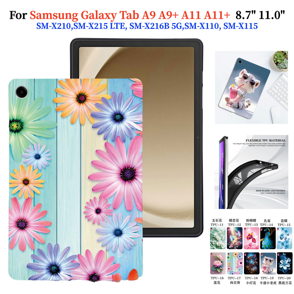 สําหรับ Samsung Galaxy Tab A11 A9 8.7Tab A9 + A11 + A11 Plus 11.0 SM-X133 SM-X110 SM-X230 SM-X210 แท