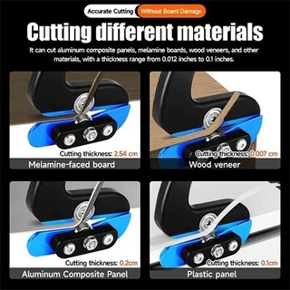 เครื่องตัดขอบไม้ ตัดขอบ PVC Wood Edge Trimmer เครื่องแต่งขอบลามิเนต ลบคมไม้ ใช้งานง่าย งานไม้ DIY