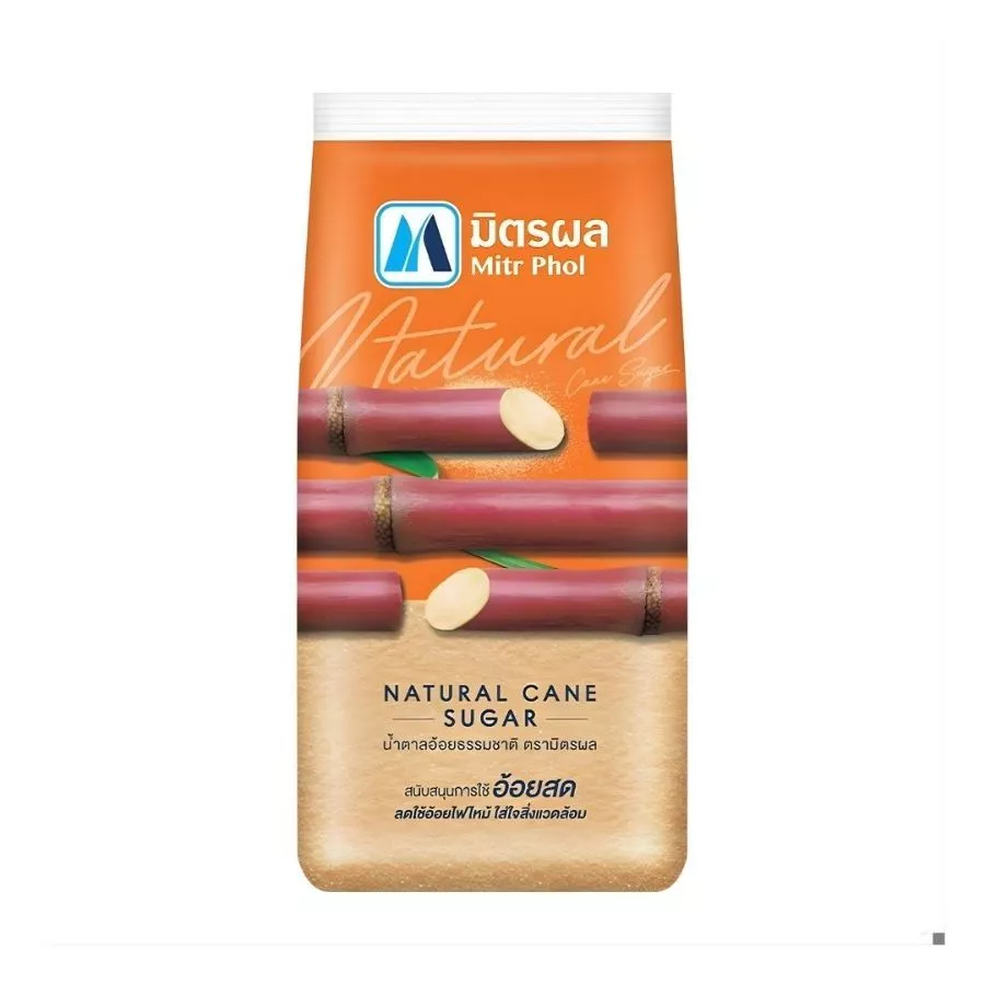 มิตรผล น้ำตาลอ้อยธรรมชาติ Mitrphol Natural Cane Sugar 1kg.