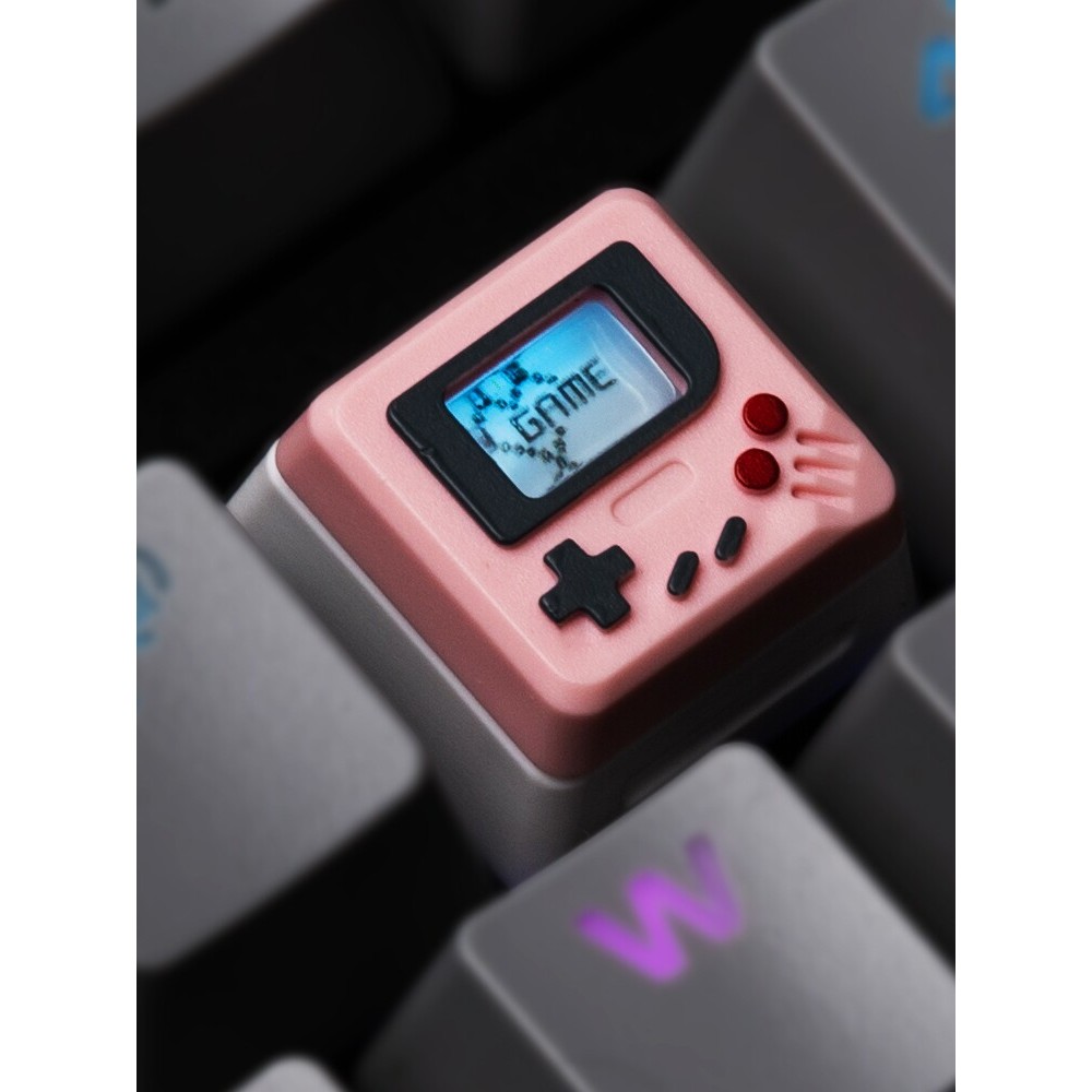 keycap anime cherry mx keycaps keycaps แผงเกมบอย Xiaobawang คีย์บอร์ดแบบกลไกโปร่งแสง