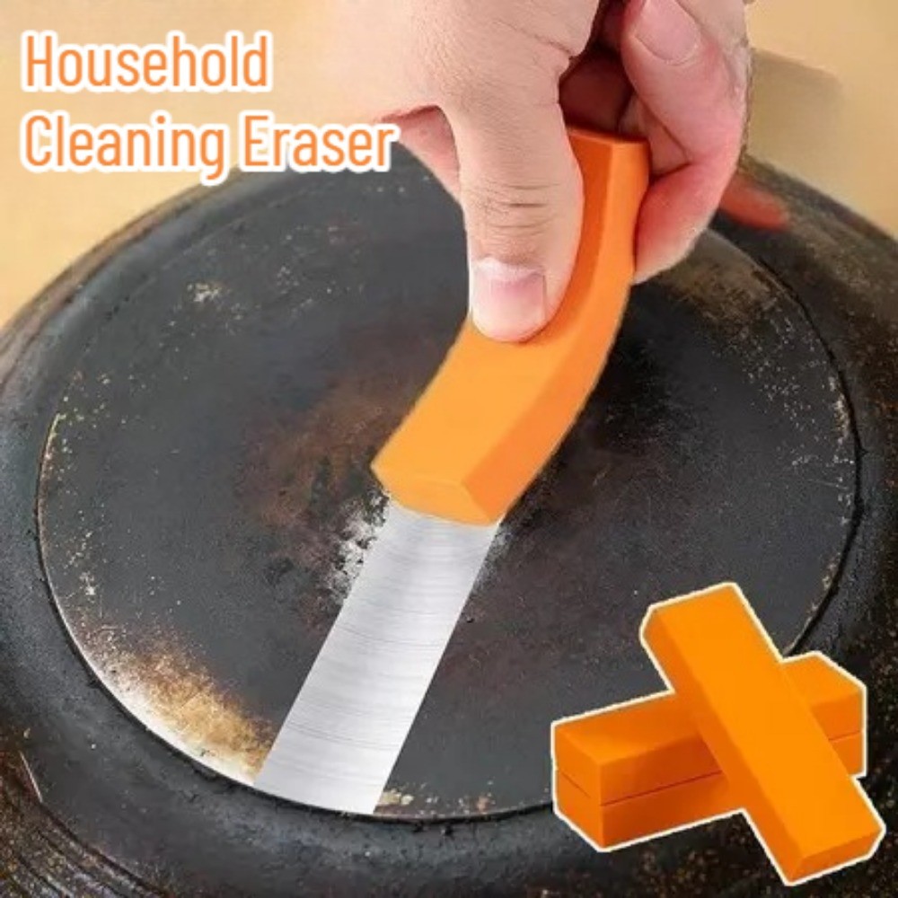 Easy Limescale ยางลบทําความสะอาดในครัวเรือนยางลบแปรง Limescale คราบสนิม Remover สําหรับห้องครัวห้องน