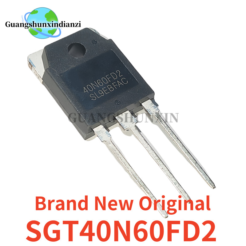 5PCS ยี่ห้อใหม่ SGT40N60FD2 SGT40N60FD2PN 40N60 FD2 40N60FD2 TO-3P 40A 600V IGBT ทรานซิสเตอร์คุณภาพด