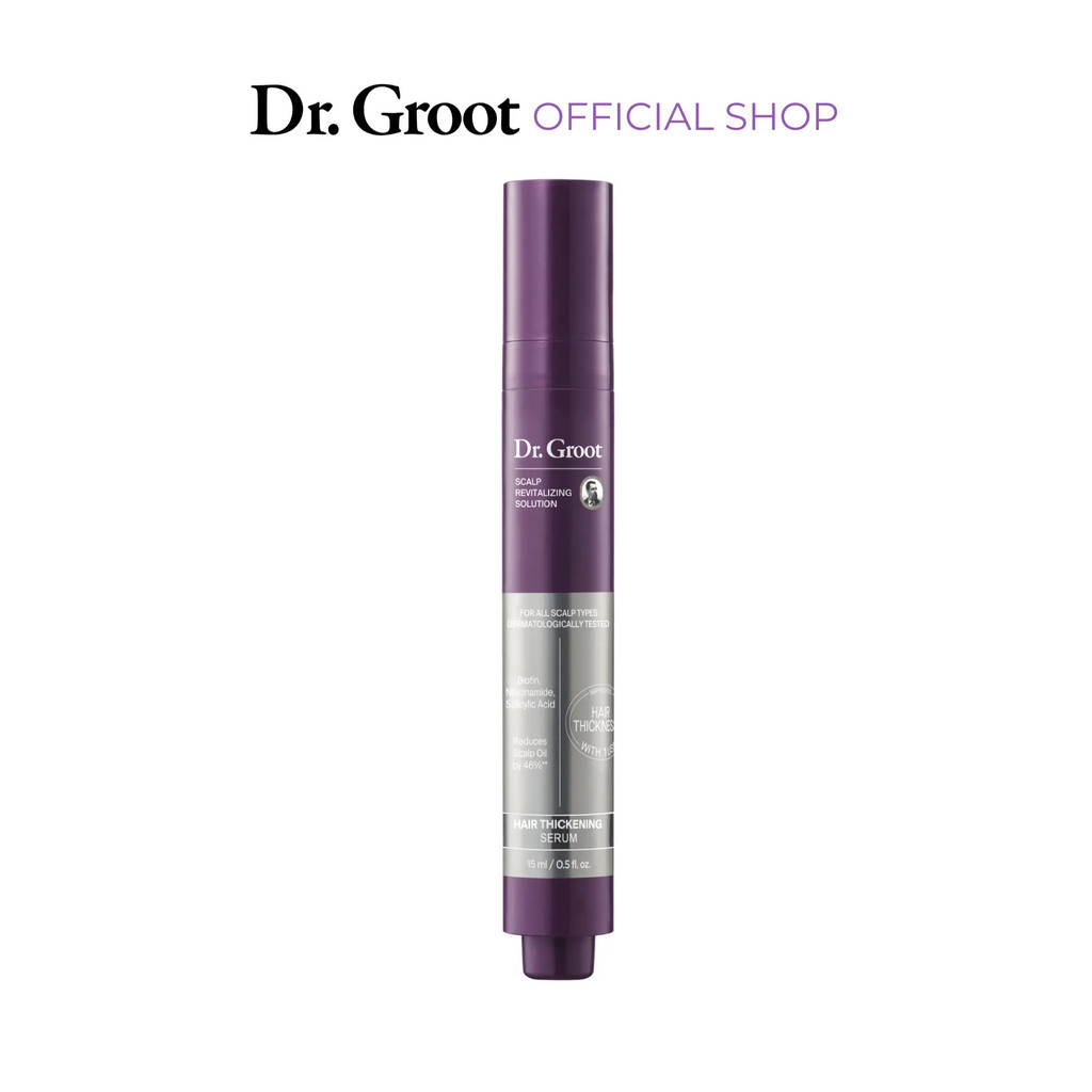 Dr. Groot Scalp Revitalizing Solution Hair Thickening Roll On Serum เซรั่มบำรุงหนังศีรษะแบบลูกกลิ้ง 