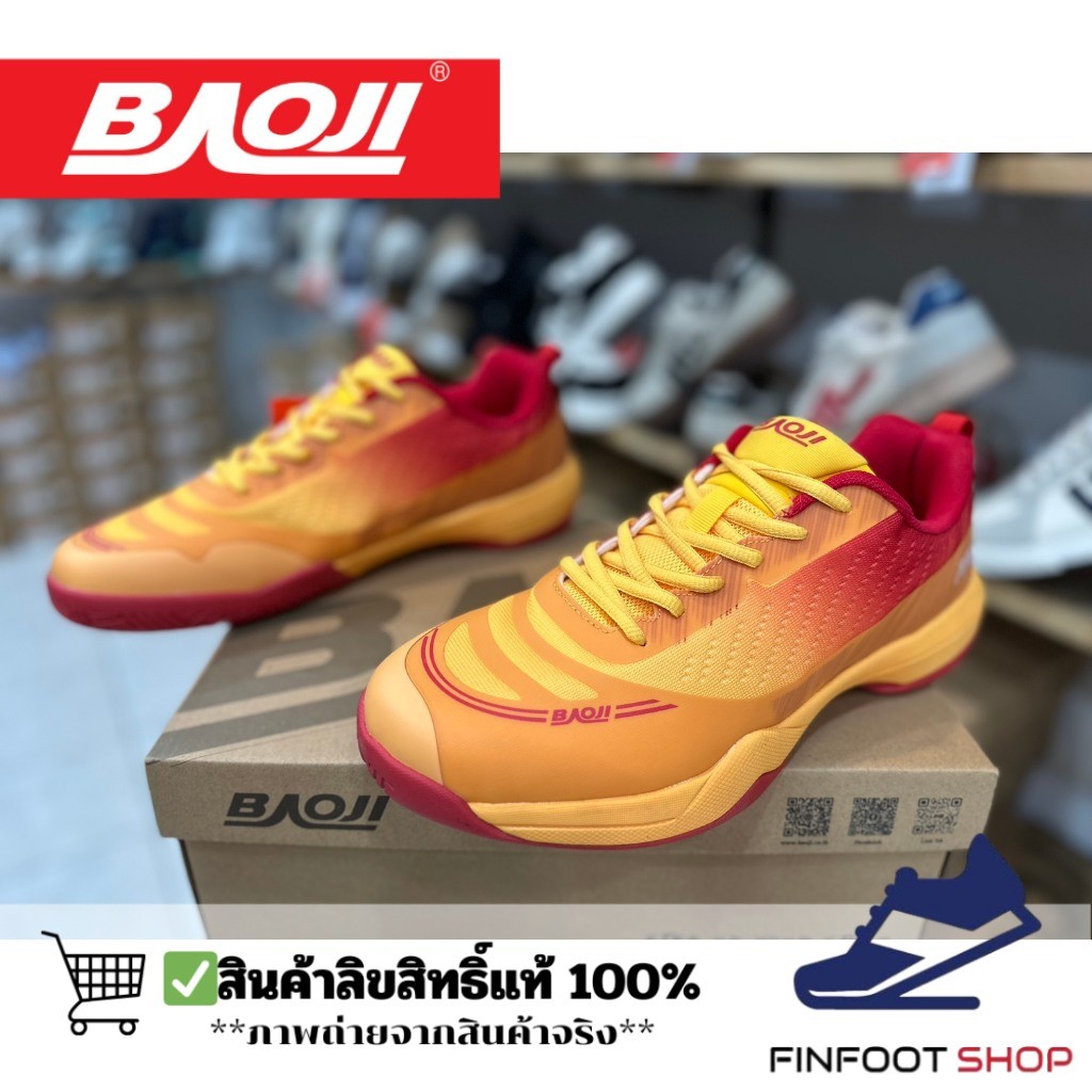 Baoji รองเท้าแบดมินตันผ้าใบผู้ชาย BAOJI รุ่น BJM943
