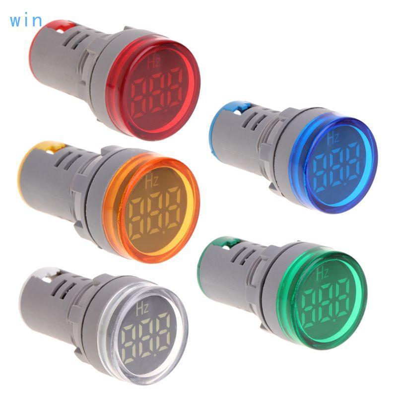 Win Compact ความถี่จอแสดงผล LED ขนาดใหญ่สําหรับ Hertz Tester Meter Range 20-75Hz
