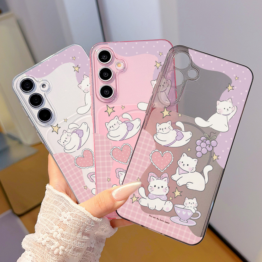 TPU เคสทรศัพท For Samsung A57 A17 A07 A56 5G S26 Ultra A16 A37 A06 S25 A55 A15 A36 A34 A35 A54 S24 FE Ultra TPU Case