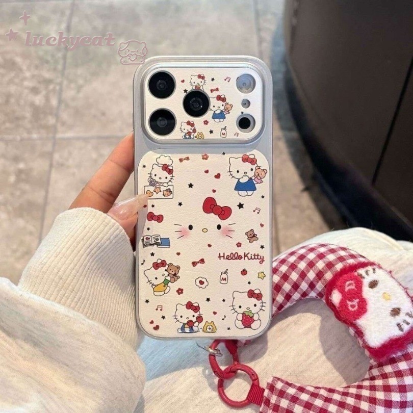 การ์ตูนหน้าจอแมวน่ารักเคสโทรศัพท์สําหรับiPhone 17 16 15 14 13 12 11 Pro Max XR XS Max