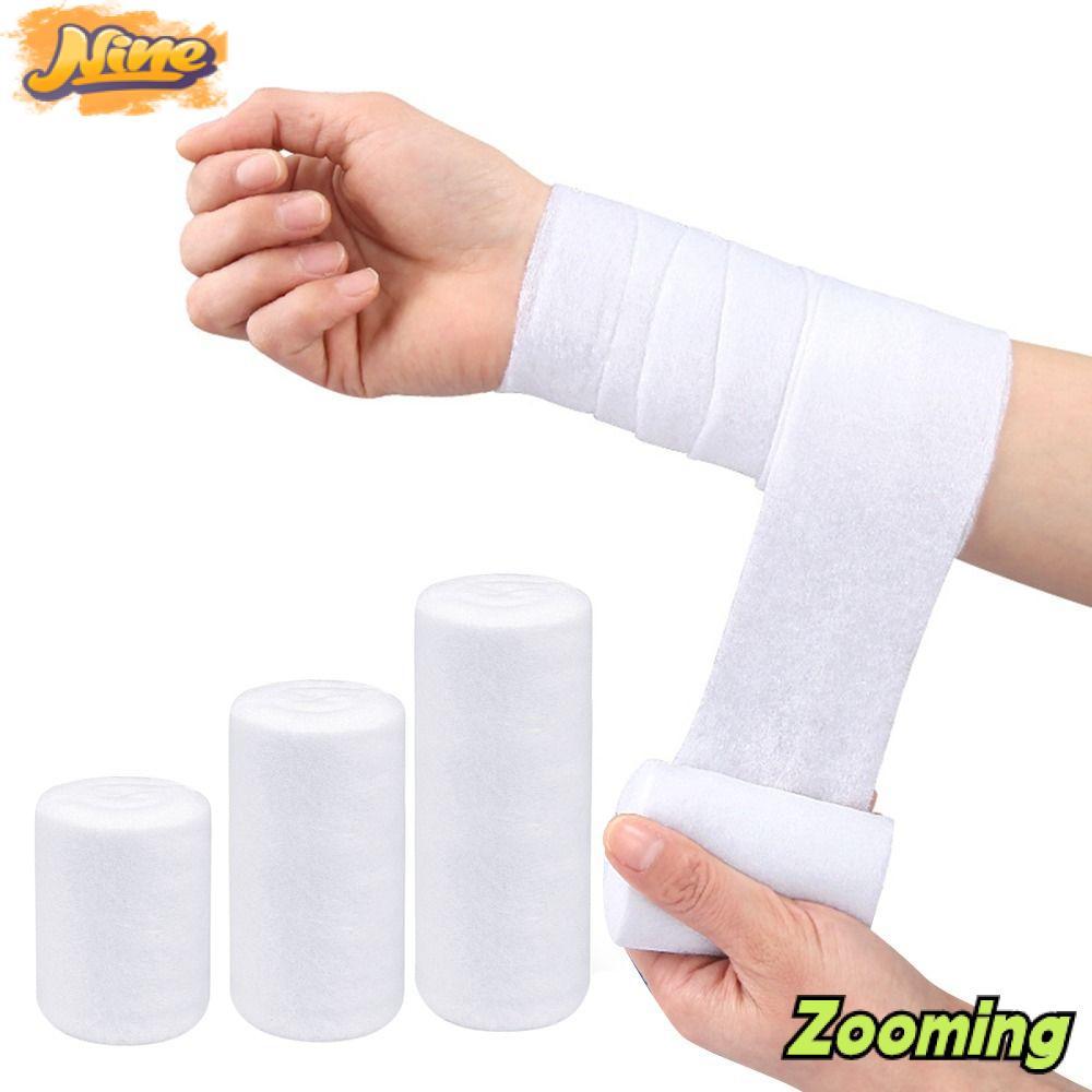 ZOOMING Undercast Padding Roll, Soft Absorbent Cast Padding Wrap, Breathable Cotton Gauze Roll