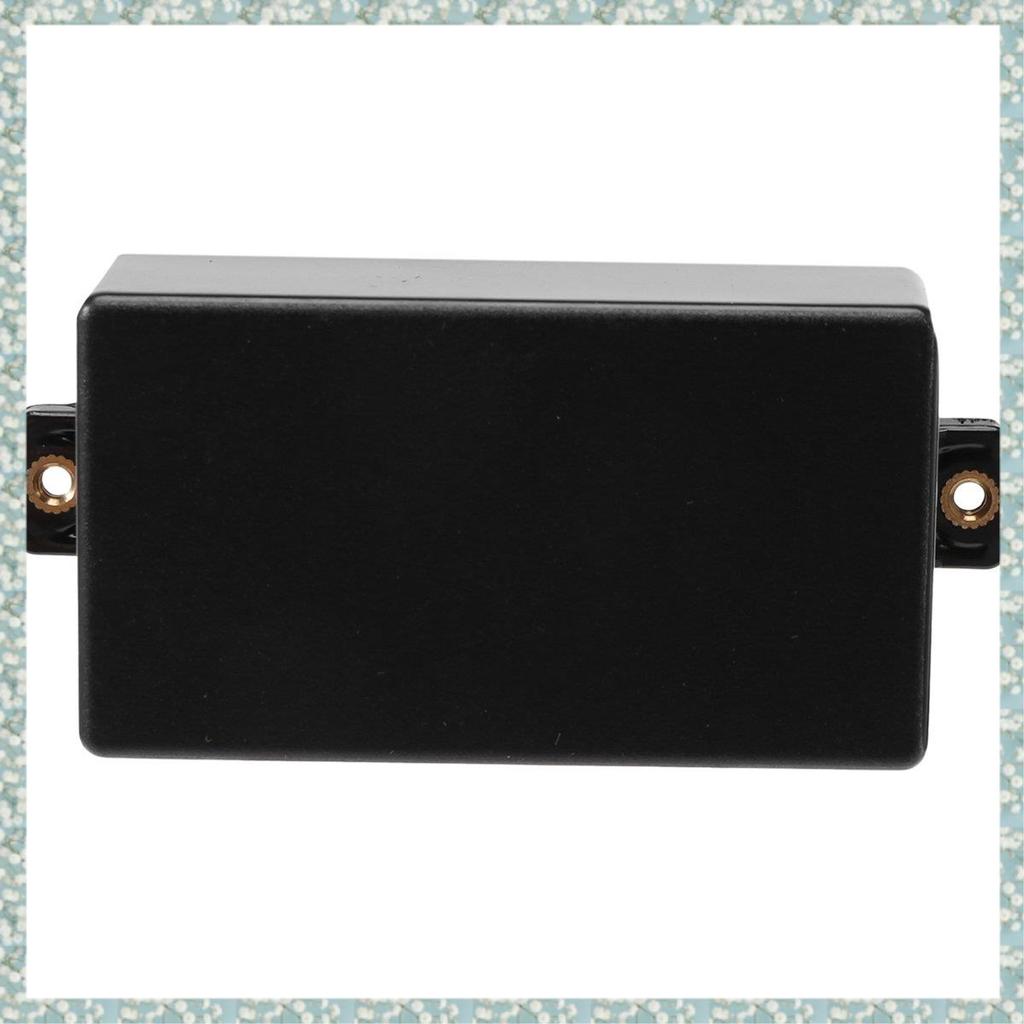 [h5bl3j6wj.ph] ฝาครอบกระบะ Humbucker ปิดผนึกพลาสติก fit SQ Pickup Guitar Parts (สีดํา)