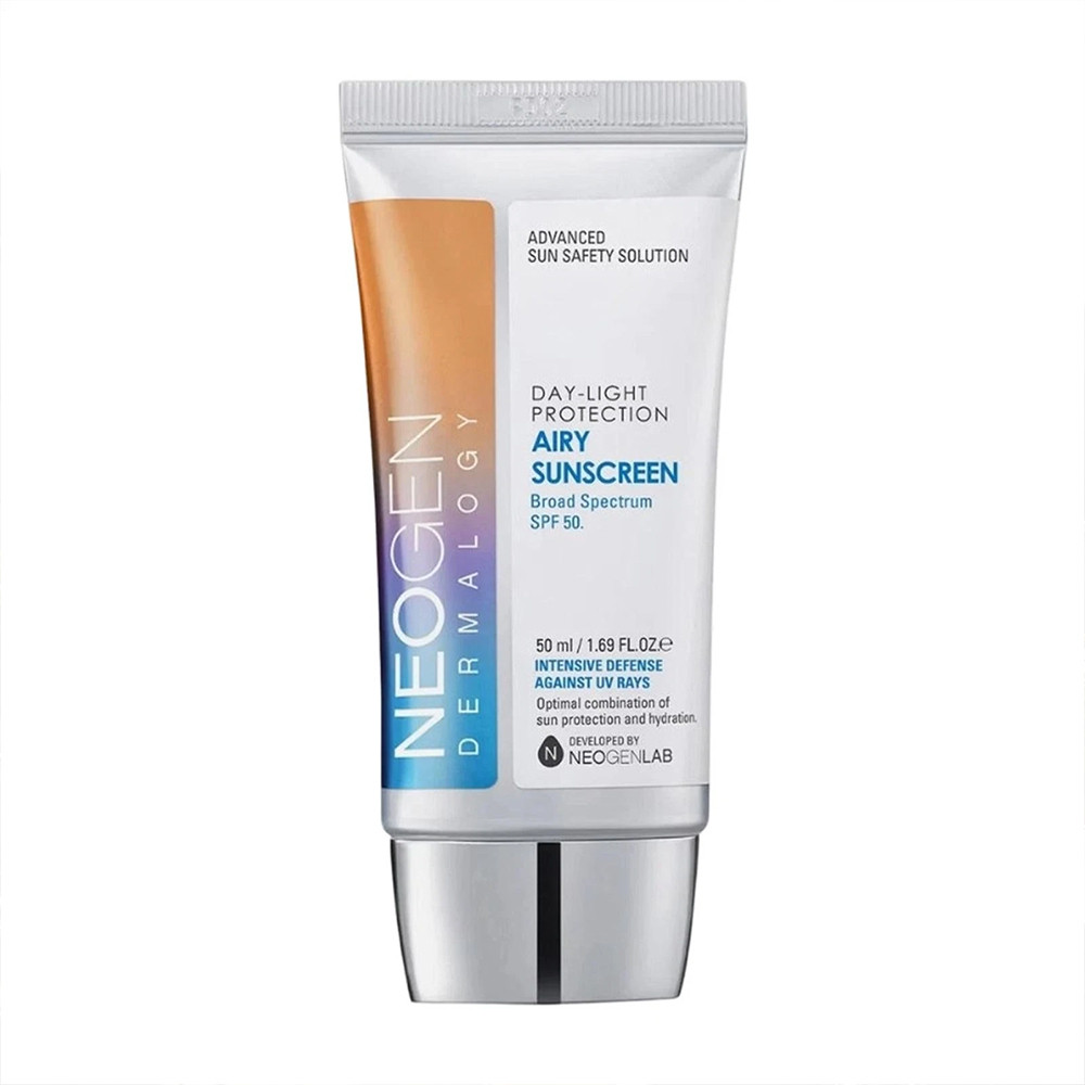 Neogen Dermalogy Airy Sunscreen 50ml, Gentle Light-Weight Sun Guard สําหรับการดูแลผิวหน้าในเมืองทุกว