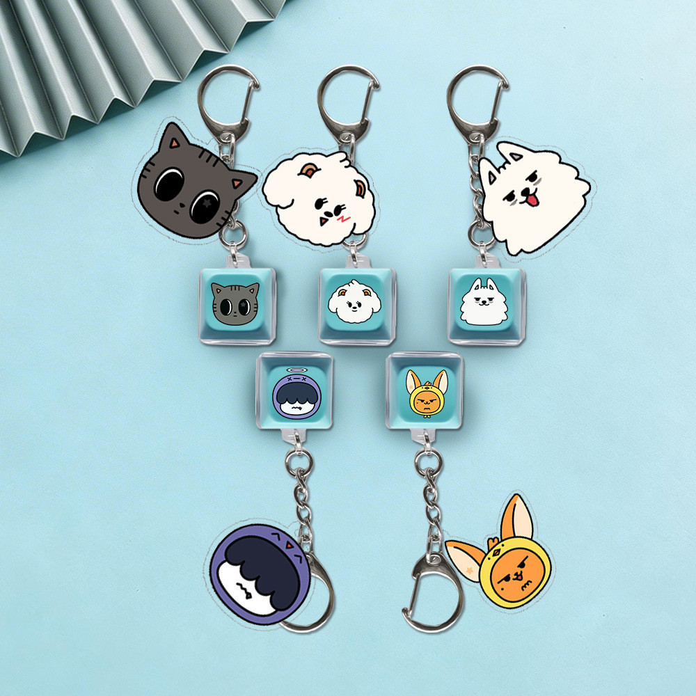TXT Luminous TAEHYUN TAEHYUN TAEHYUN คีย์บอร์ดหมวกจี้พวงกุญแจ JP014