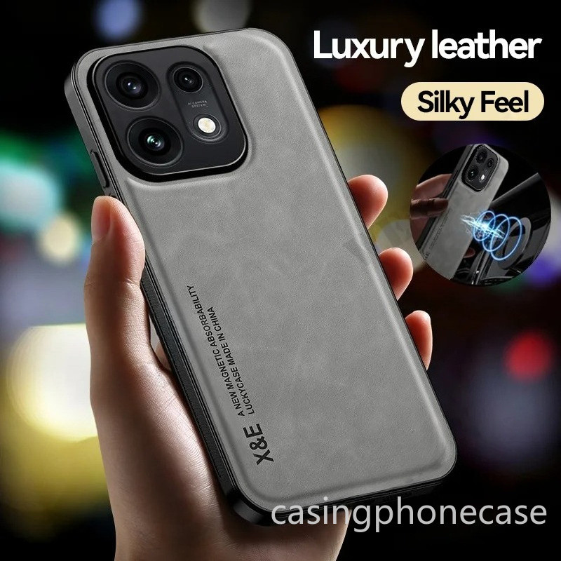 เคสโทรศัพท์สําหรับ OPPO Reno 16 15 14 Pro 16F 15F 14F Reno16 Reno15 Reno14 5G 2026 ปลอกหนังหรูหรา Silky รู้สึกกันกระแทกเต็มป้องกันฝุ่น Anti Fall Drop ฝาหลัง