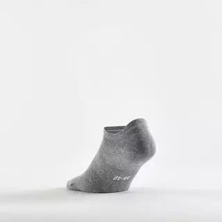 Decathlon Low Sports Socks Tri-Pack Rs 160 ถุงเท้ากีฬาหุ้มข้อรุ่น Rs 160 แพ็ค 3 คู่ - Grey