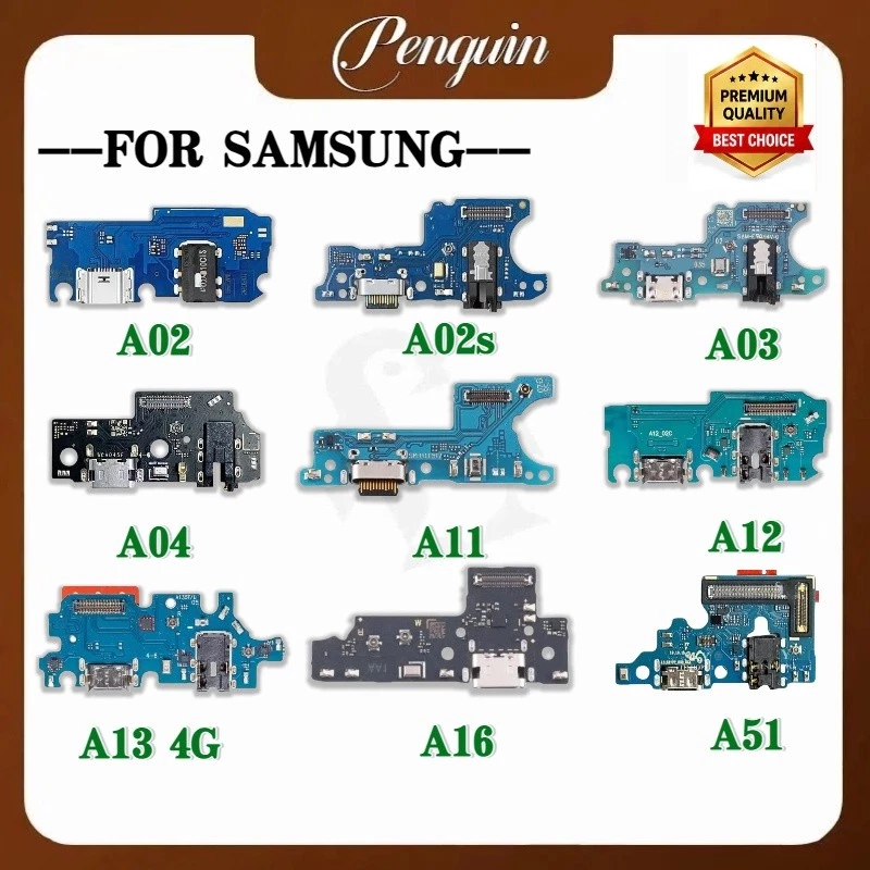 แพรตูดชาร์ท( Charging Port Flex)Samsung A02/A02S/A03/A04/A06 5G/A10S M15/M16/A11/A12/A13 4G/A16/A51/A73 5G Charger Board