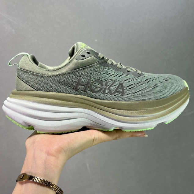 Hoka Bondi 8 รองเท้ากีฬาผู้ชายและผู้หญิง Hoka Clifton 9 รองเท้าวิ่ง 1127952-HMLR JK4G
