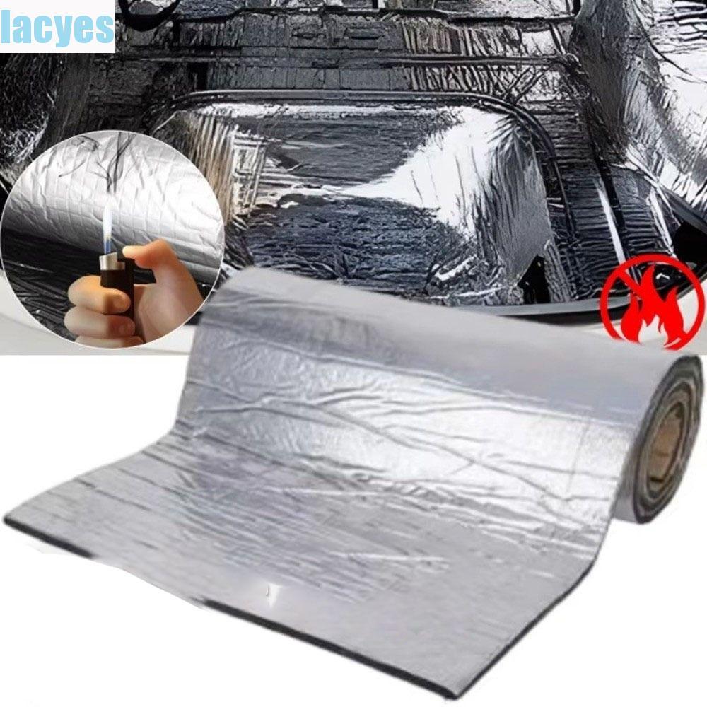 LACYES แผ่นกันเสียงรถยนต์, 2000x500mmx50mm Acoustic Acoustic Thermal Deadening Soundproof Wall Panel