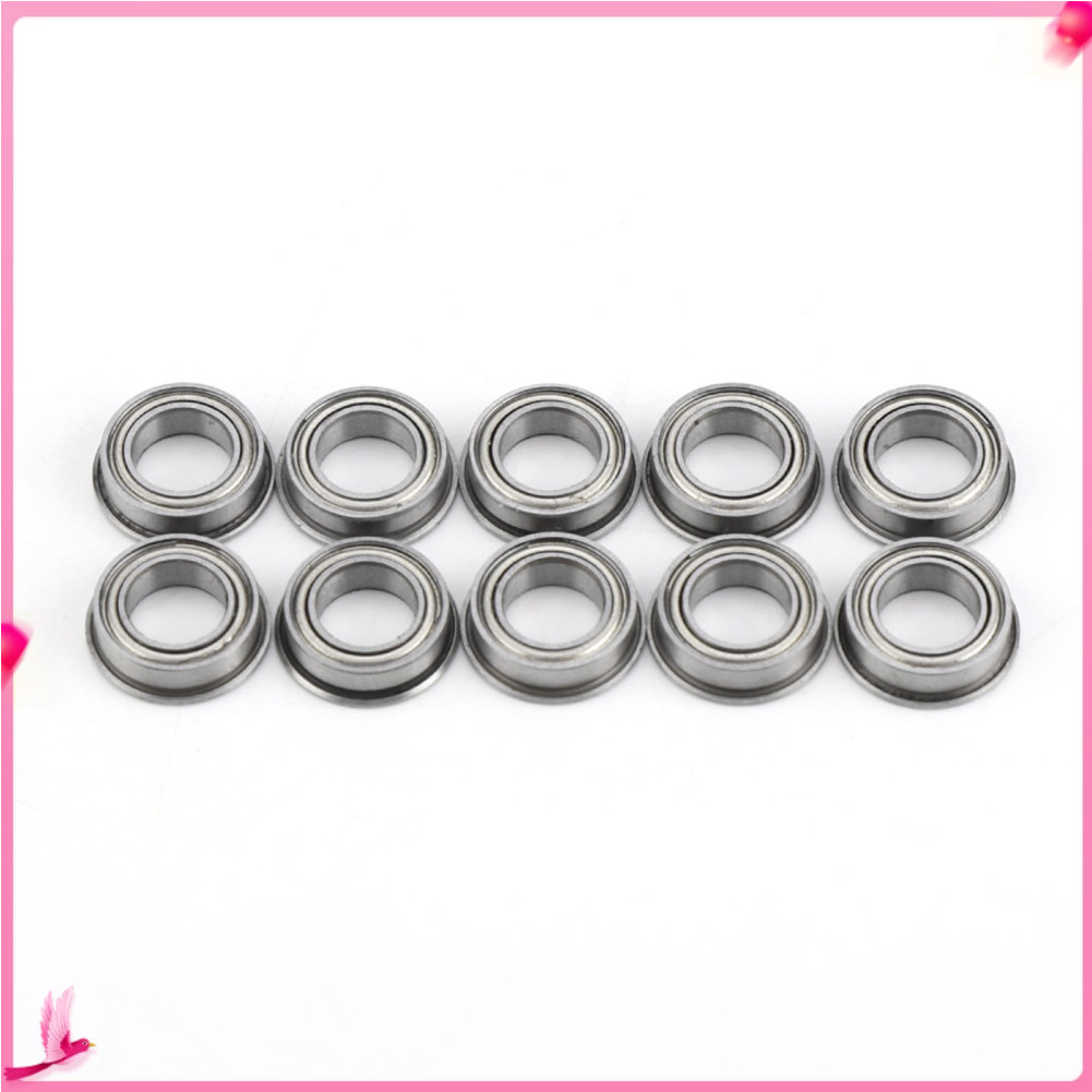 yaostoree-th 10 ชิ้น Mf106Zz สแตนเลสโลหะป้องกันหน้าแปลนแบริ่ง Miniatur Flanschkugelager Mf 106 2Rs 6