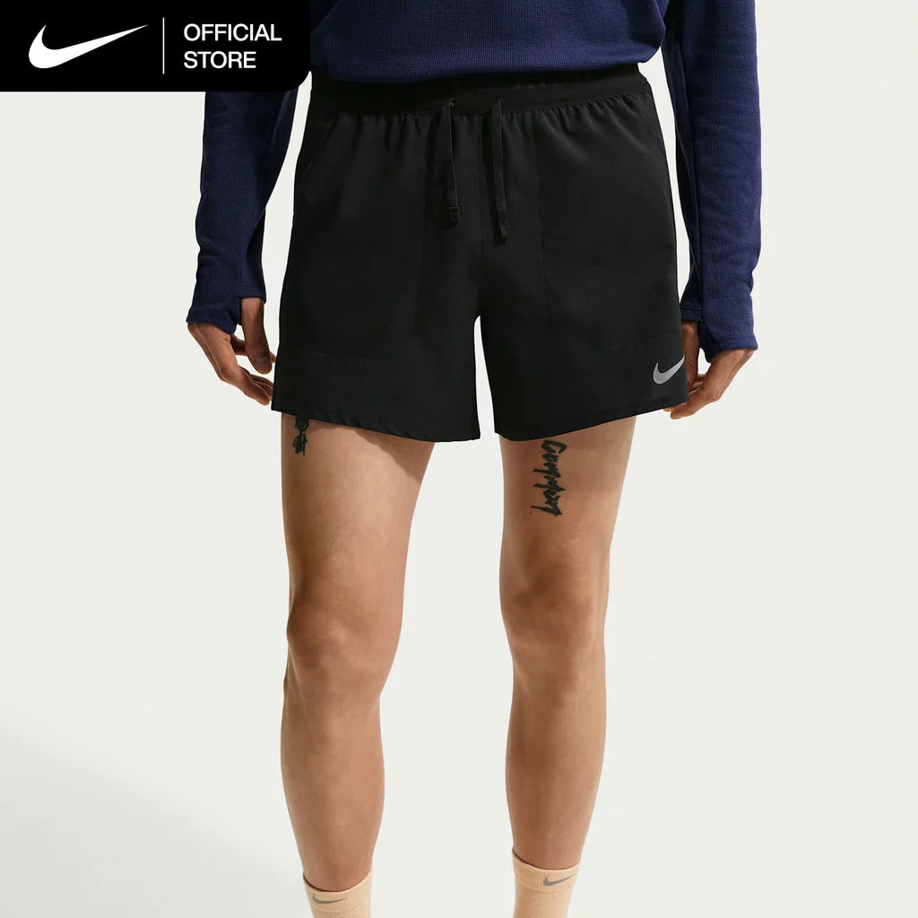 Nike Dri-FIT Men's Stride 5" Brief-Lined Running Shorts - Black [IF2039-010]