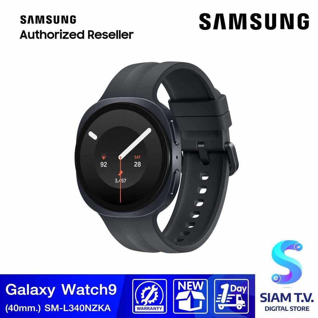 Samsung Galaxy Watch9 (Bluetooth 40mm Graphite) โดย สยามทีวี by Siam T.V.