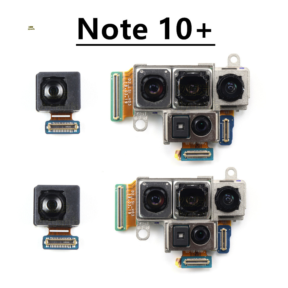 ด้านหลังหลักด้านหลังด้านหน้า Facing Good กล้องสําหรับ Samsung Galaxy หมายเหตุ 10 Plus N975U N976V N9
