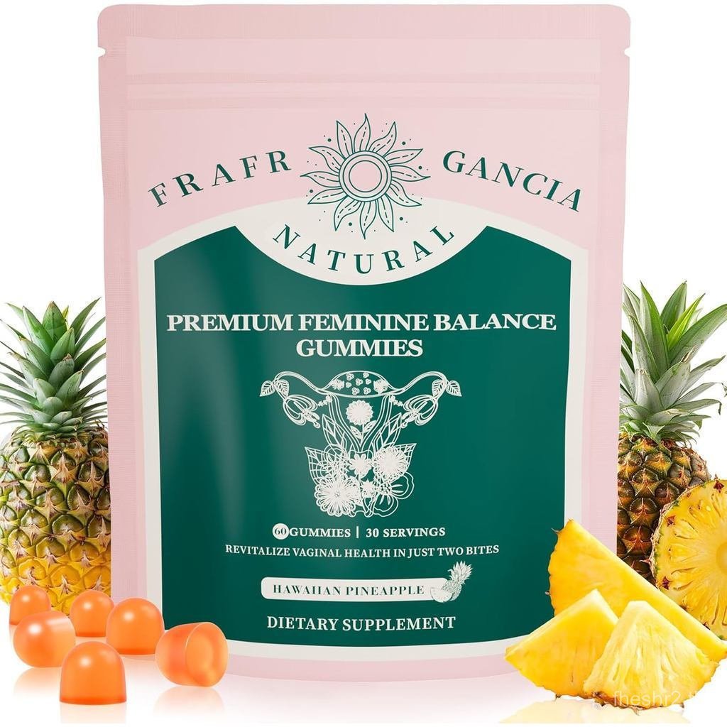 ซื้อสองแถมหนึ่งPremium woman Balance Gummies for Womens - Hawaiian Pineapple Gummies for Women PH Ba