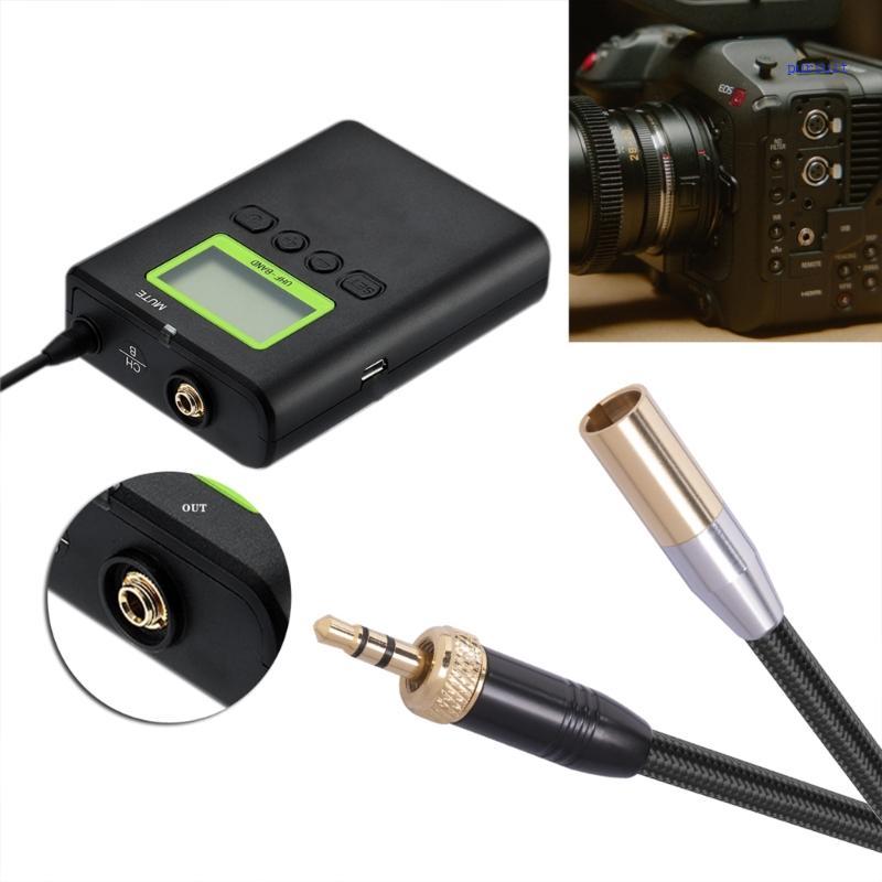 SUIT* Mini XLR Male to 3 5mm Plug Cable 3-pin Mini XLR to 1 8 TRS Plug Cable