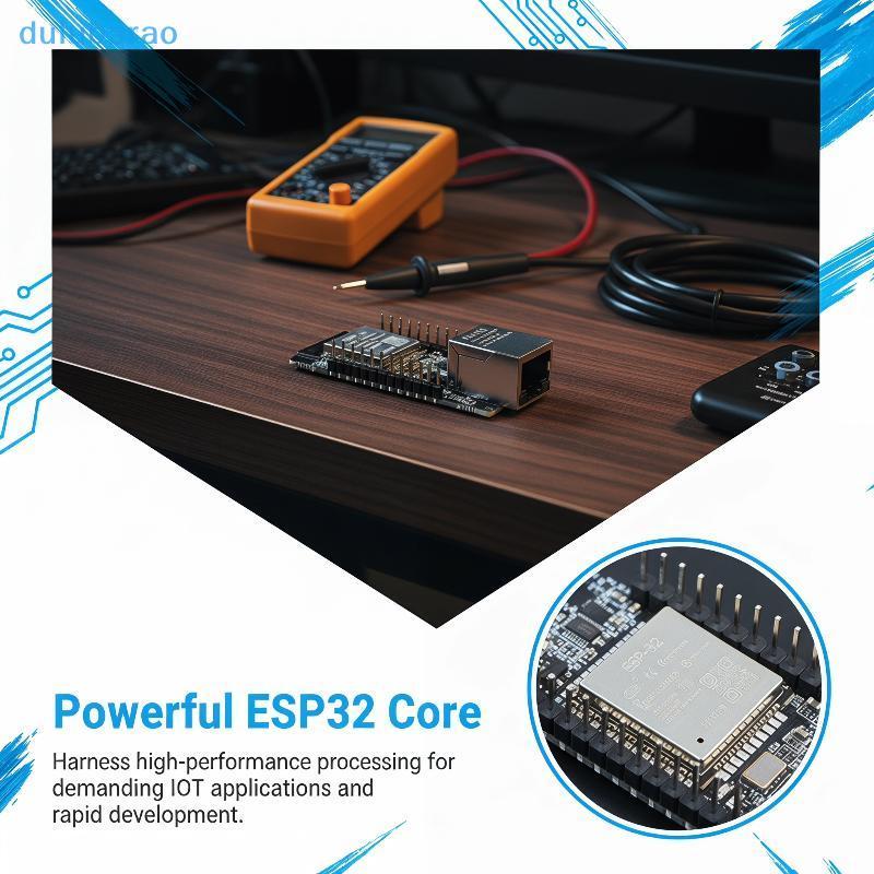 [DUL] WT32-ETH01 ESP32 Ethernet WiFi Serial Gateway Module AO