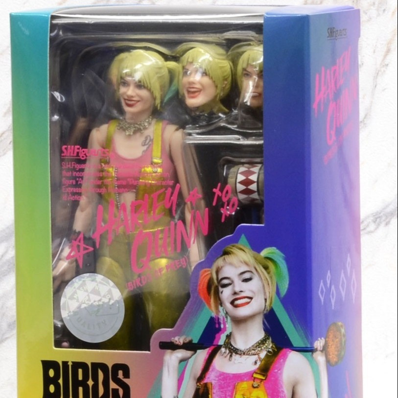 [วีรบุรุษโลก] Bandai SHF Harry Harley Quinn Harley Quinn Suicide Squad Raptor Squad DC Movable-สินค้