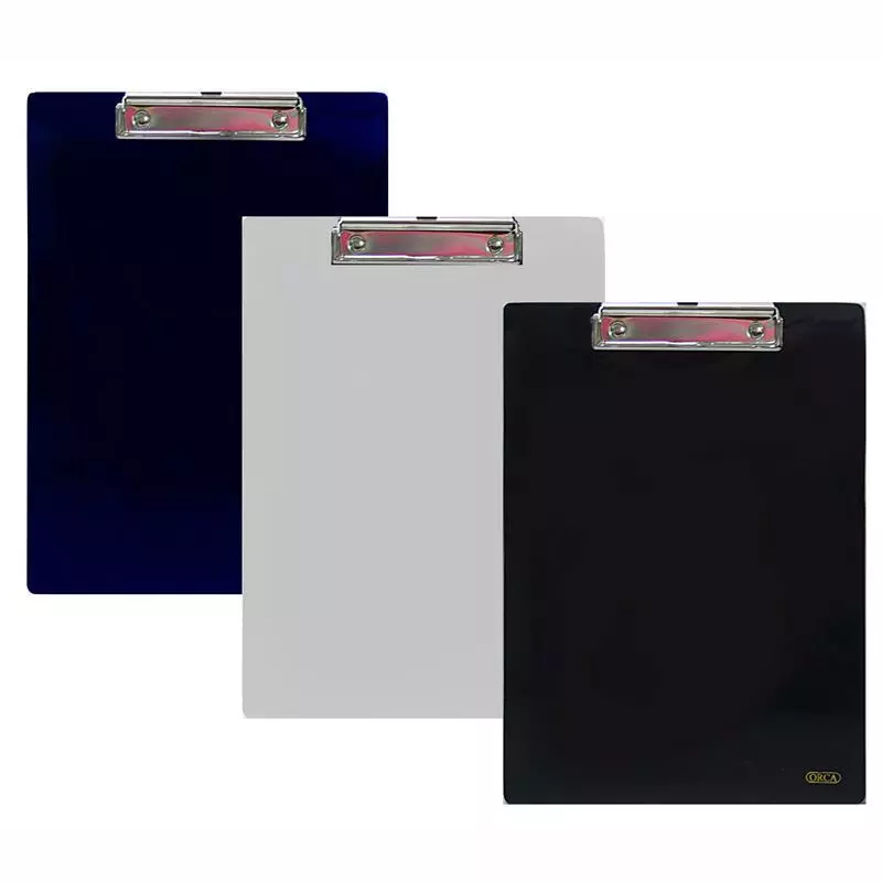 ORCA คลิปบอร์ดพลาสติก Medium A4 คละสี