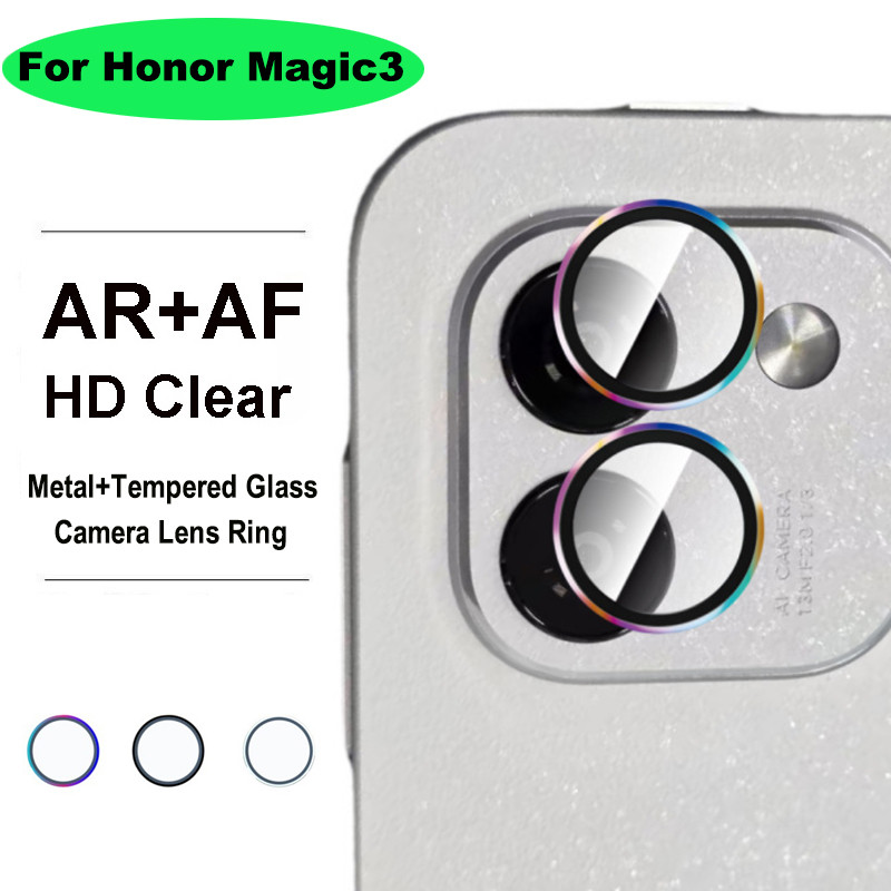สําหรับ Honor Magic Pad4 Pad 3 Pro 12.3 Pad3 แหวนโลหะ HD กระจกนิรภัยกล้องเลนส์ Protector, ฟิล์มแก้วสําหรับ Magic Pad3