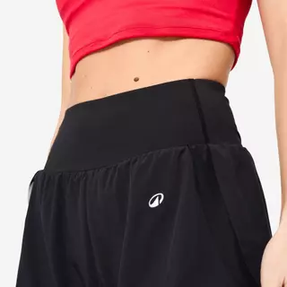Decathlon Cn 2In1 Short 500 กางเกงขาสั้นแบบ 2-In-1 รุ่น 500 - Black