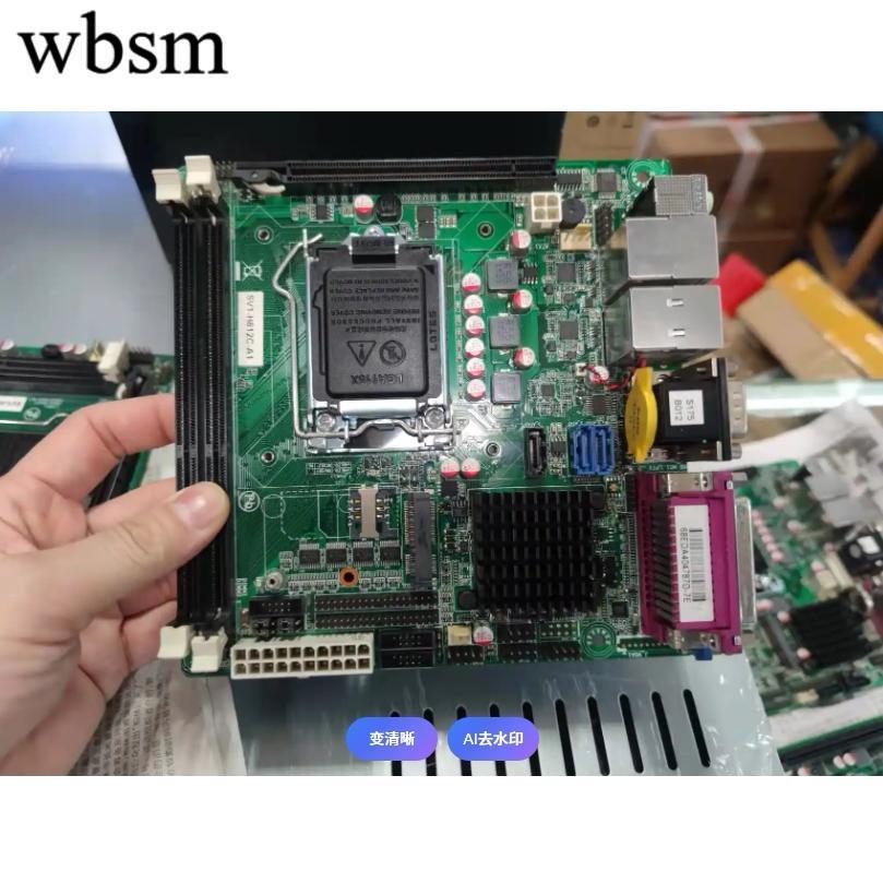 [คอลัมน์เมนบอร์ด] SV1-H812C เมนบอร์ดการ์ดเครือข่ายคู่ mini17X17 รองรับ i7 4790K DDR3 หน่วยความจํา