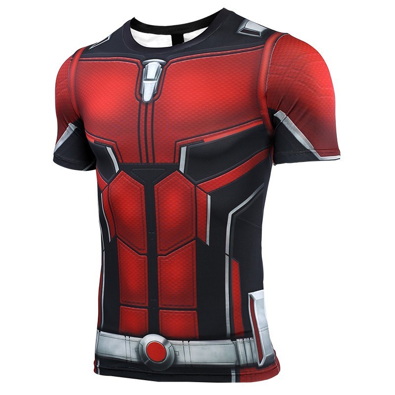 ใหม่ เสื้อยืดลําลอง แขนสั้น พิมพ์ลาย 3D เหมาะกับการเล่นฟิตเนส คอสเพลย์ สําหรับผู้ชาย S-5XL S-5XL