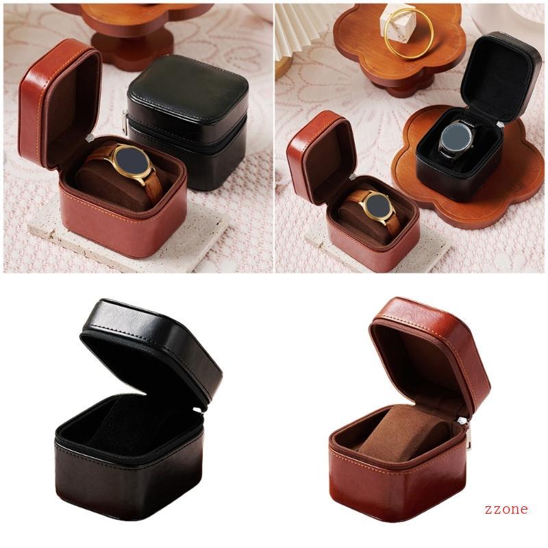 Zzz Watch Holder Case Stores นาฬิกาการออกแบบที่เป็นมิตรกับการเดินทางที่ปลอดภัยสําหรับนักสะสม