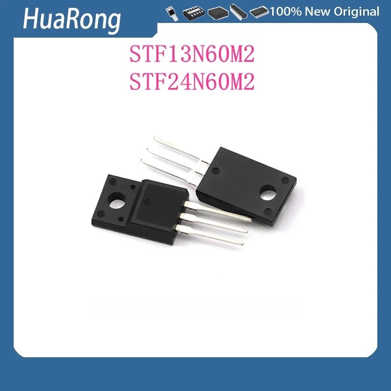 10 ชิ้น/แบทช์ STF13N60M2 13N60M2 STF24N60M2 24N60M2 TO-220F