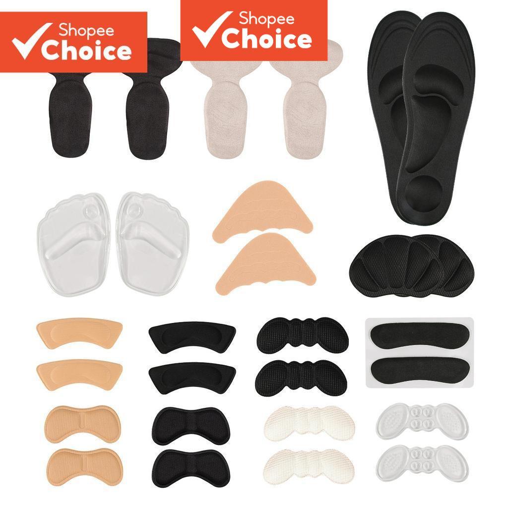 Breathable รองเท้า Insoles ชุด Forefoot Pads Heel Grips Toe Fillers สําหรับ All-day Comfort ผู้ชายผู้หญิง