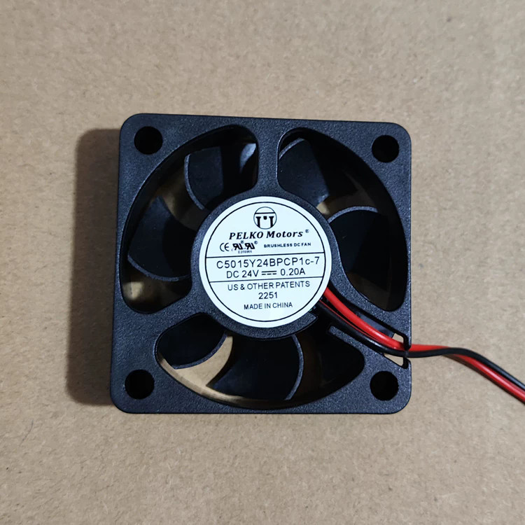 PELKO มอเตอร์ใหม่เอี่ยม C5015Y24BPCP1C-7 DC24V 0.20 A 5 ซม. พัดลมอินเวอร์เตอร์