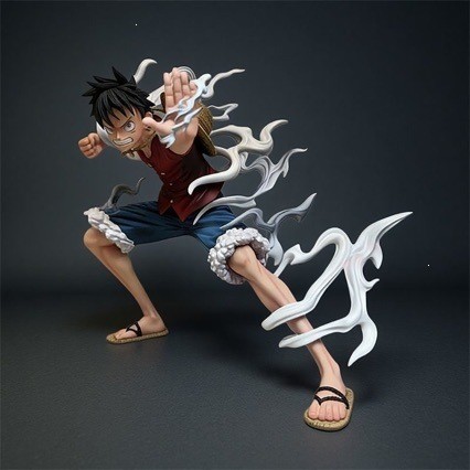 One Piece Second-speed Luffy Special Effect Form Replacement Mobile Phone Case Desktop Decorative Bo