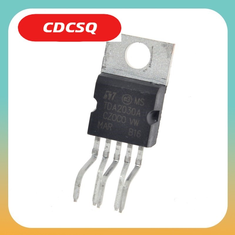 10 ชิ้นของแท้ ST TDA2030 TDA2030A เครื่องขยายเสียงวงจรสั้นและป้องกันความร้อน IC Hi-Fi AUDIO AMPLIFIE