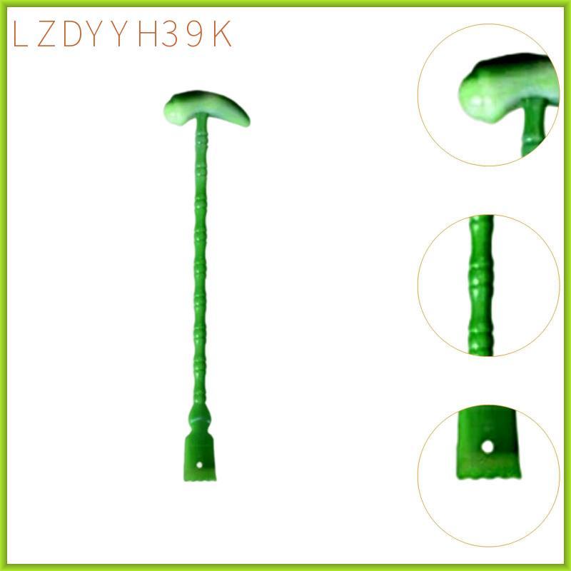 [lzdyyh39k] 2xBack Scratcher มือถือผ่อนคลายค้อนนวดหลังสําหรับไหล่หลังขาสีเขียว