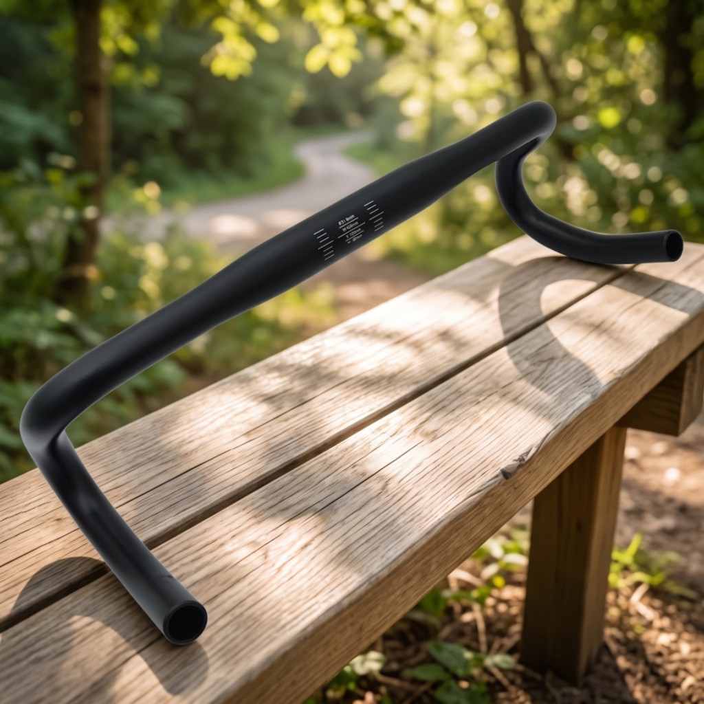 Drop Bar พร้อมแคลมป์ 31.8 มม. Compact Road Drop Bar Bent Handlebar Anti-Shock Bike Component Univers