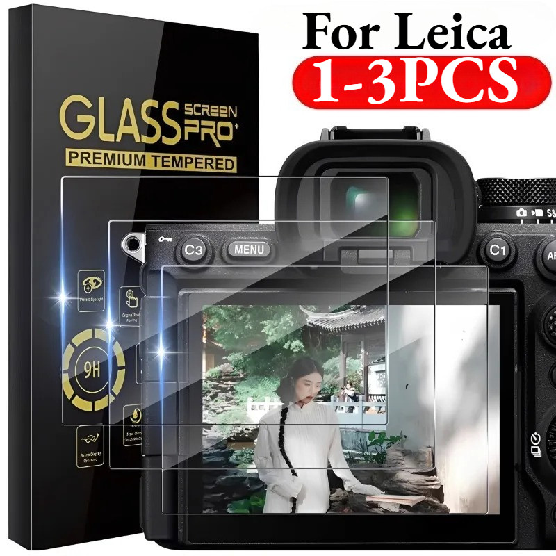 1-3PCS 9H HD กระจกนิรภัยสําหรับ Leica Q Q Typ 116 Q2 Q2 Monochrom Q3 Q3 43 Q3 Monochrom QP SL Typ 60