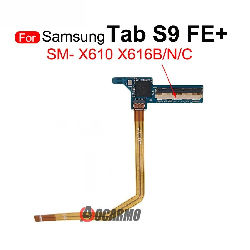 1X สําหรับ Samsung Galaxy Tab S9 FE Plus SM-X616B x610 X616 X516 X510 X516B หน้าจอ LCD Connector Tou